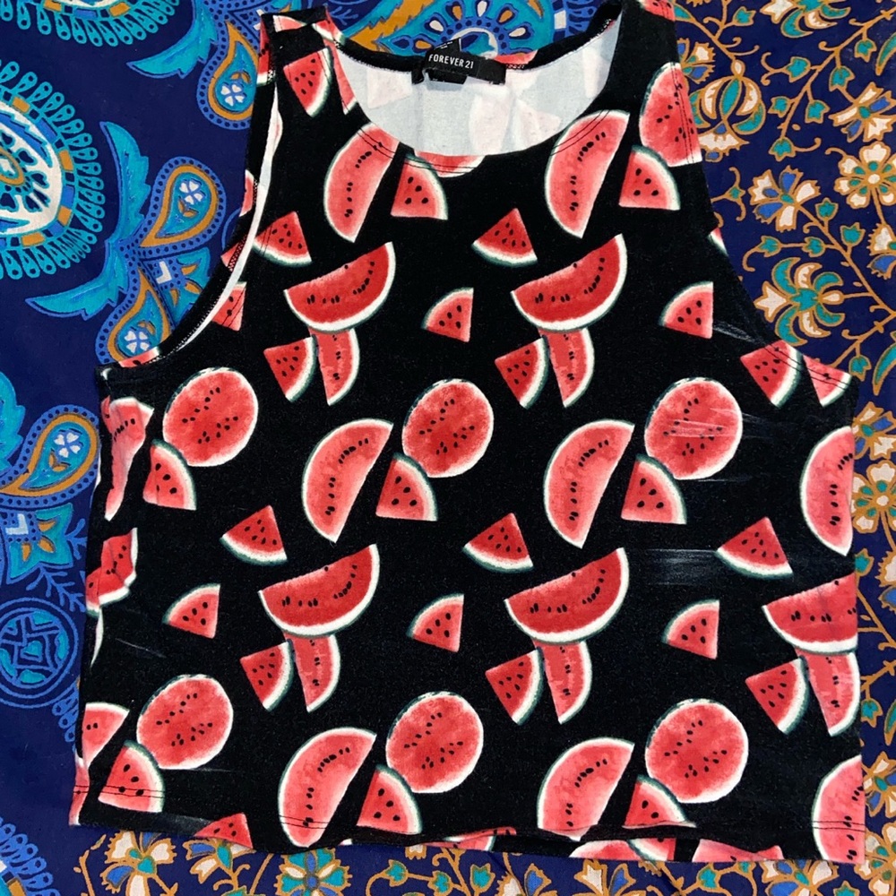 Watermelon Crop top